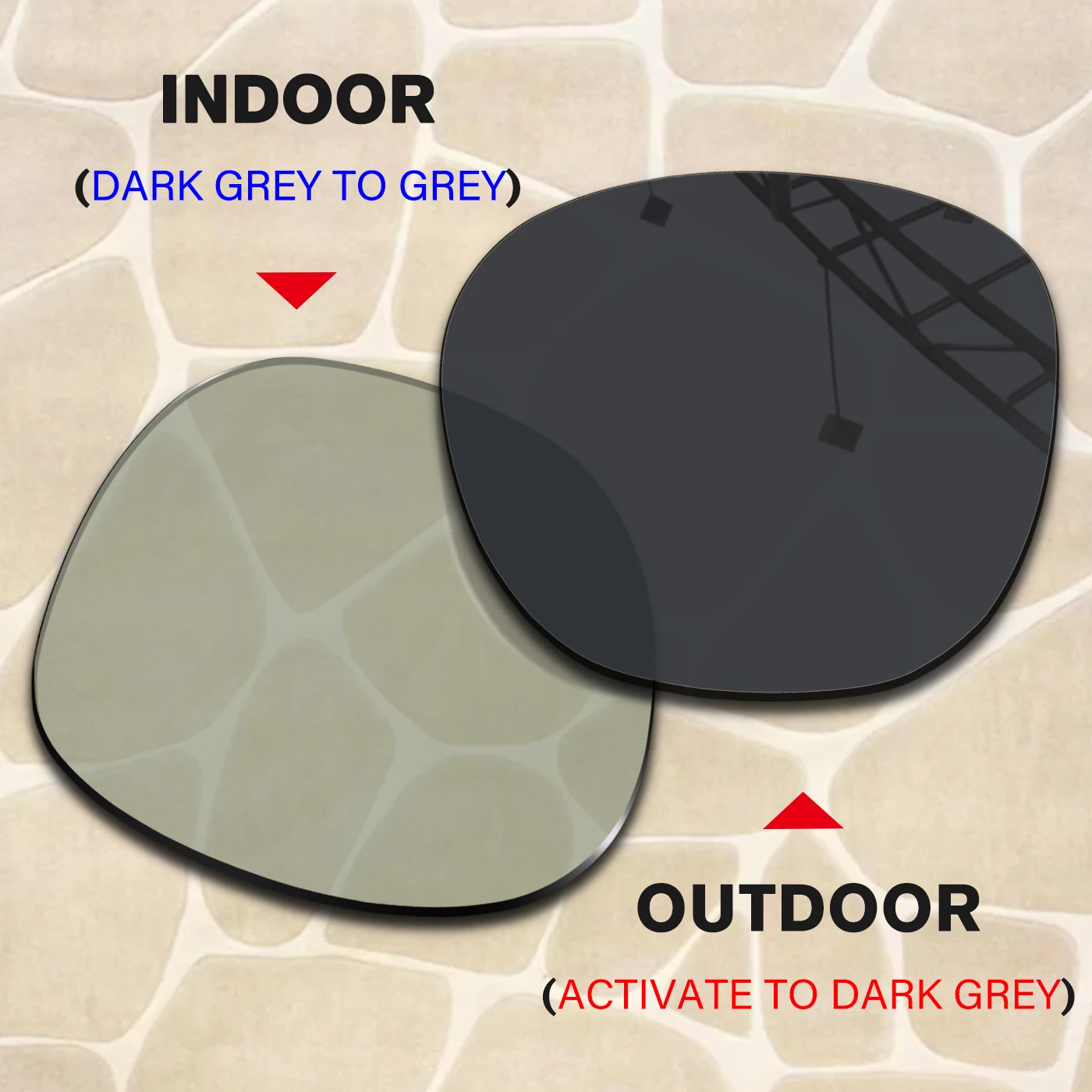 

Transition Replacement Lenses for Oakley Meta Headliner RW4013F 51mm(Gen2) Sunglasses - Non Polarized