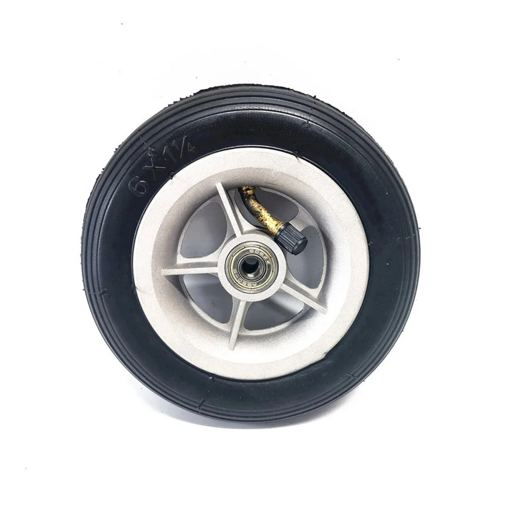 

6X1 1/4 Wheels 147×147×33 Mm 6-inch Pneumatic Tires And Full Wheel Inner Tube With Aluminum Alloy Rims Electric Scooter Parts