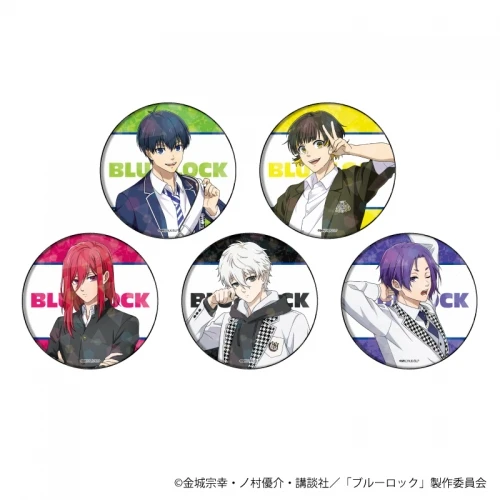 Japan Goods Blue Lock Metal Badges Uniform Ver.