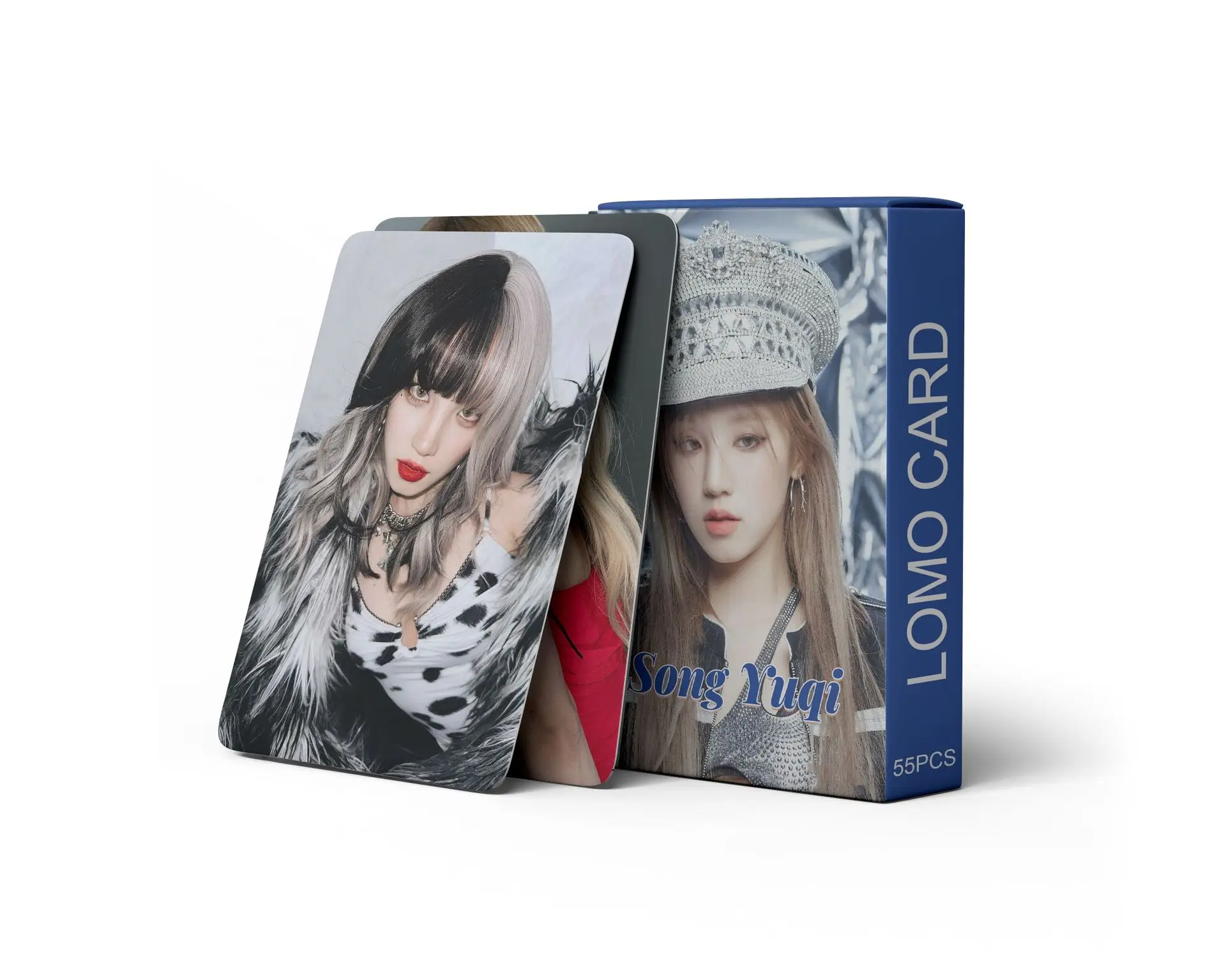 Imagem -06 - Gidle Song Yuqi Solo Photocards Álbum Cartões Super Lady Lomo Cartões Fotográficos g I-dle Cartões Postais Fãs Presente Novo