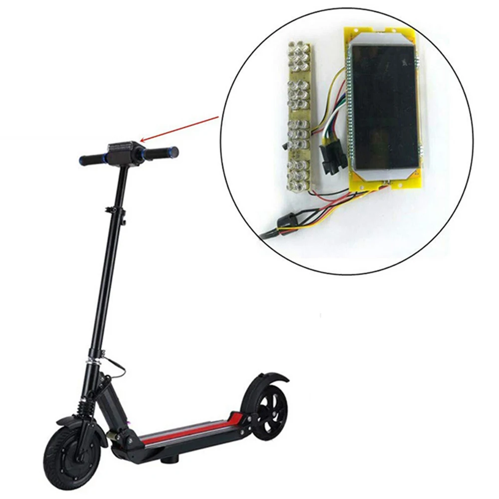 

Scooter Repair 8 Inch Scooter Display Easy To Install Good Compatibility LCD Material For 8 Inch Scooter Electric Scooter Part