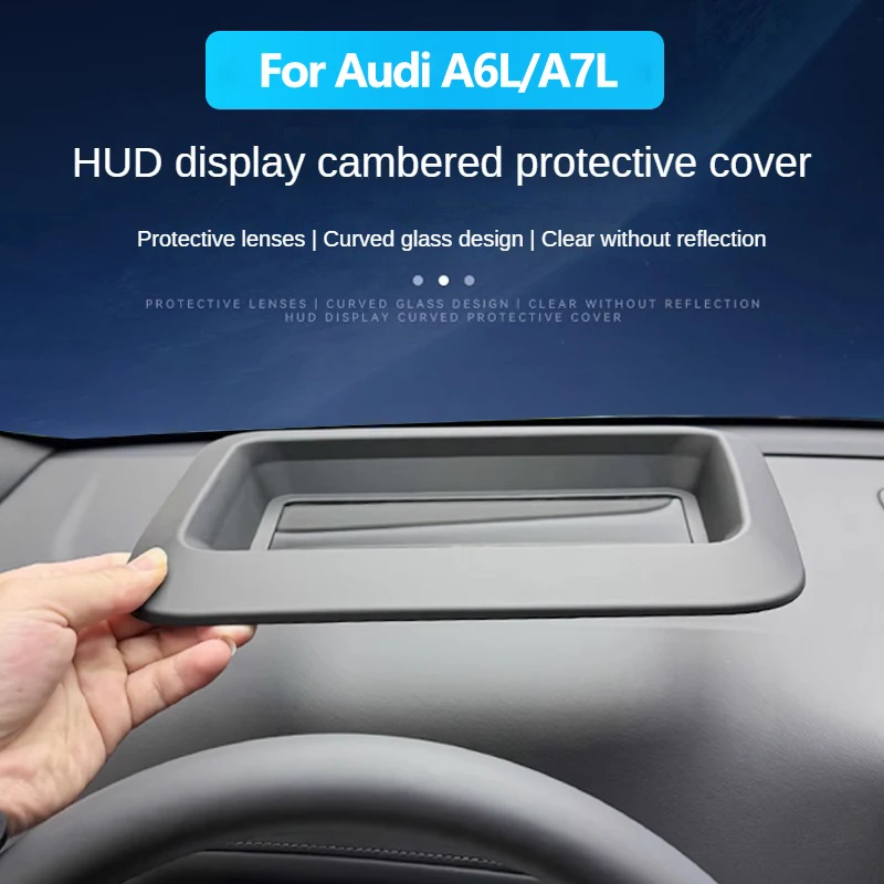 

Suitable For Audi A6L/A7L 2019-2025 Car Head-Up Display Protective Cover Anti Dust HUD Cover Interior Accessories
