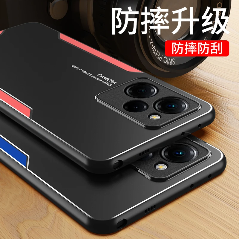 POCO X5 PRO X5PRO 5G Case Luxury Laser Carving Metal Shockproof Aluminium Alloy Back Cover For XIAOMI POCO X5 5G Phone Cases