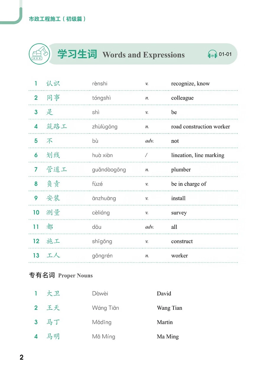 Municipal Engineering Construction (Elementary)