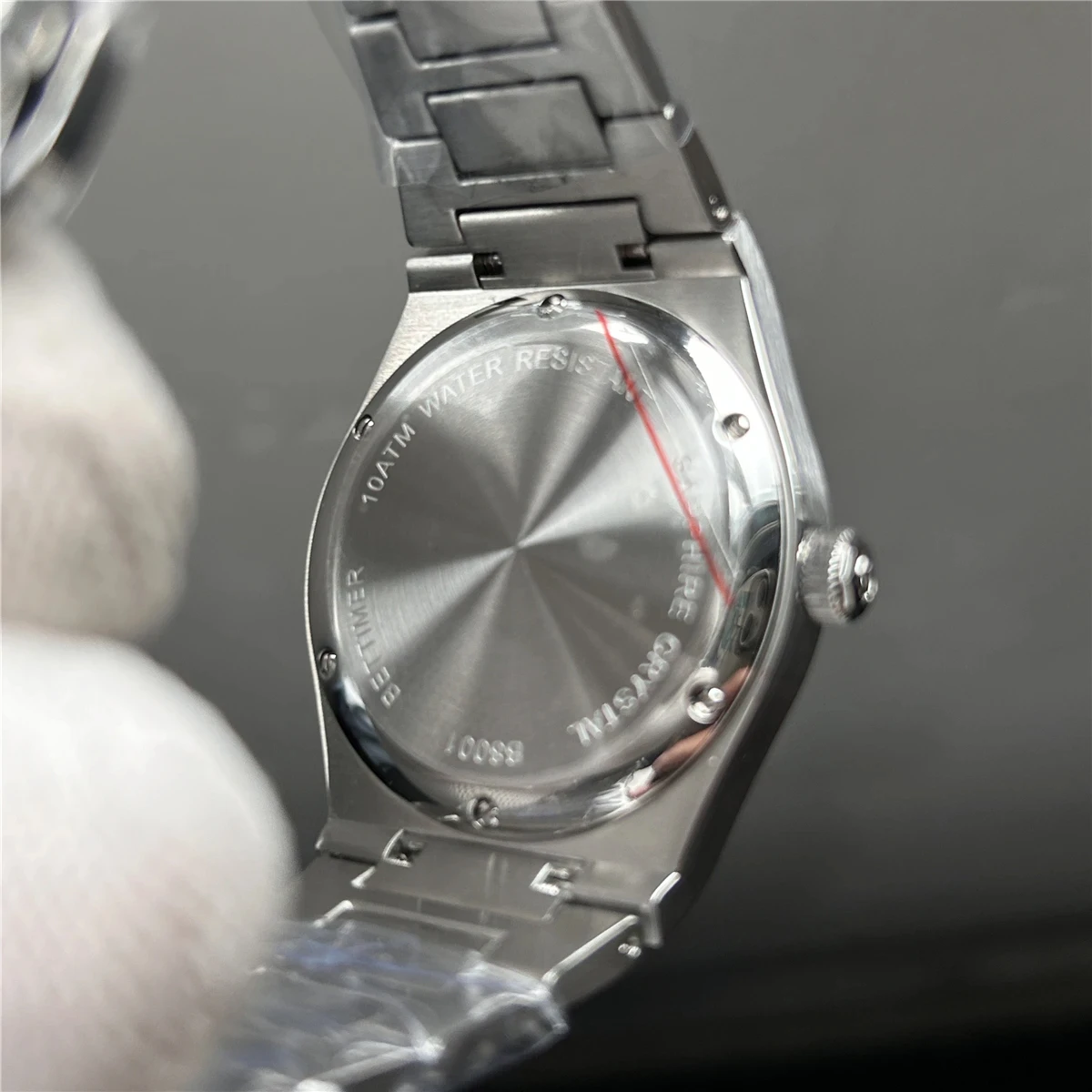 BETTIMER 2024 New Men\'s Mechanical Watches PT5000 Automatic Business 100m Waterproof BGW-9 Stainless Steel Clock watches for men