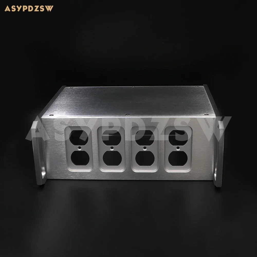 

Aluminum US AC Power Distributor 8 outlet Power supply box With handle chassis