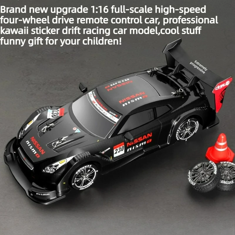 

Cool Stuff Toy Car Funny Gift-35km/h High-speed 4WD Rc Cars,Remote Control Car Model,1:16 Full Scale Rc Drift Car,Toys for Kids