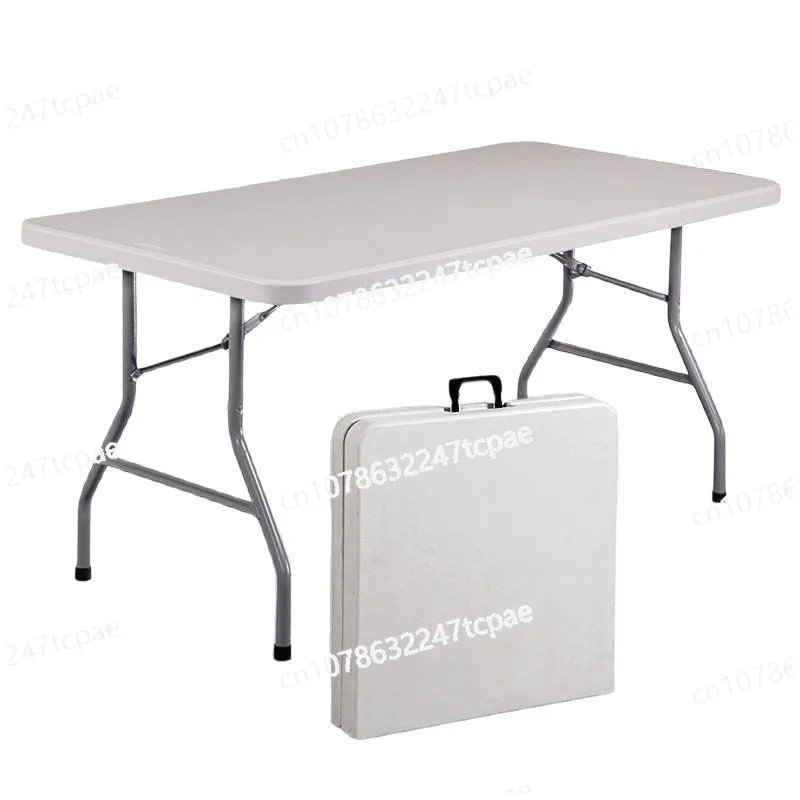 

Folding Table Outdoor Portable Street Vendor Stall Table Household Simple Rectangular Study Table Dining