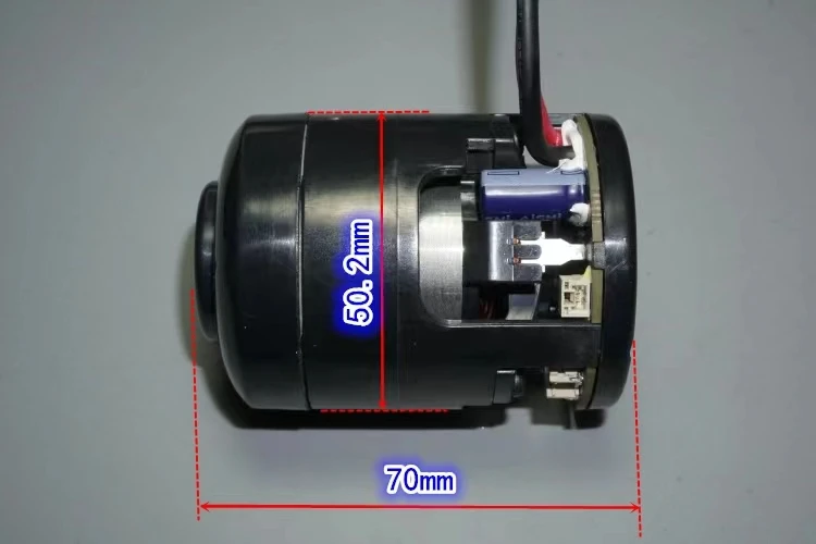 Nie wymaga losowej wysyłkiultra-szybki 120,000-rpm bezszczotkowy wentylator wyciągowy silnika 50mm średnica wentylatora nominalna 25.2V, 450W i 350W