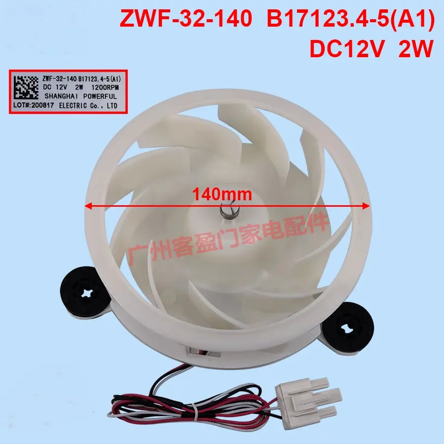 New Original ZWF-32-140 B17123.4-5(A1) for Samsung Refrigerator Cooling Fan