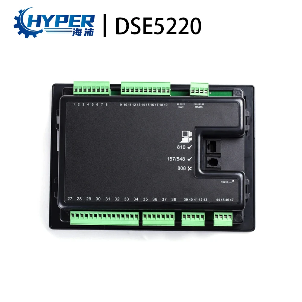 Genset Electronic Control Panel DSE5220 Deep Sea DSE 5220 Genset Engine Spare Parts Auto Start Universal Controller Panel