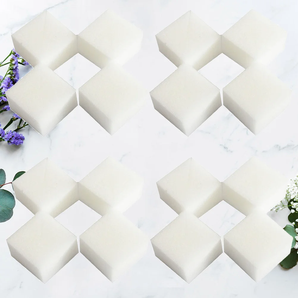 

100Pcs Soilless Hydroponic Sponges 44x44mm Fast Sprouting Seedling Blocks Greenhouse Vegetable Cultivation Gardening Tools