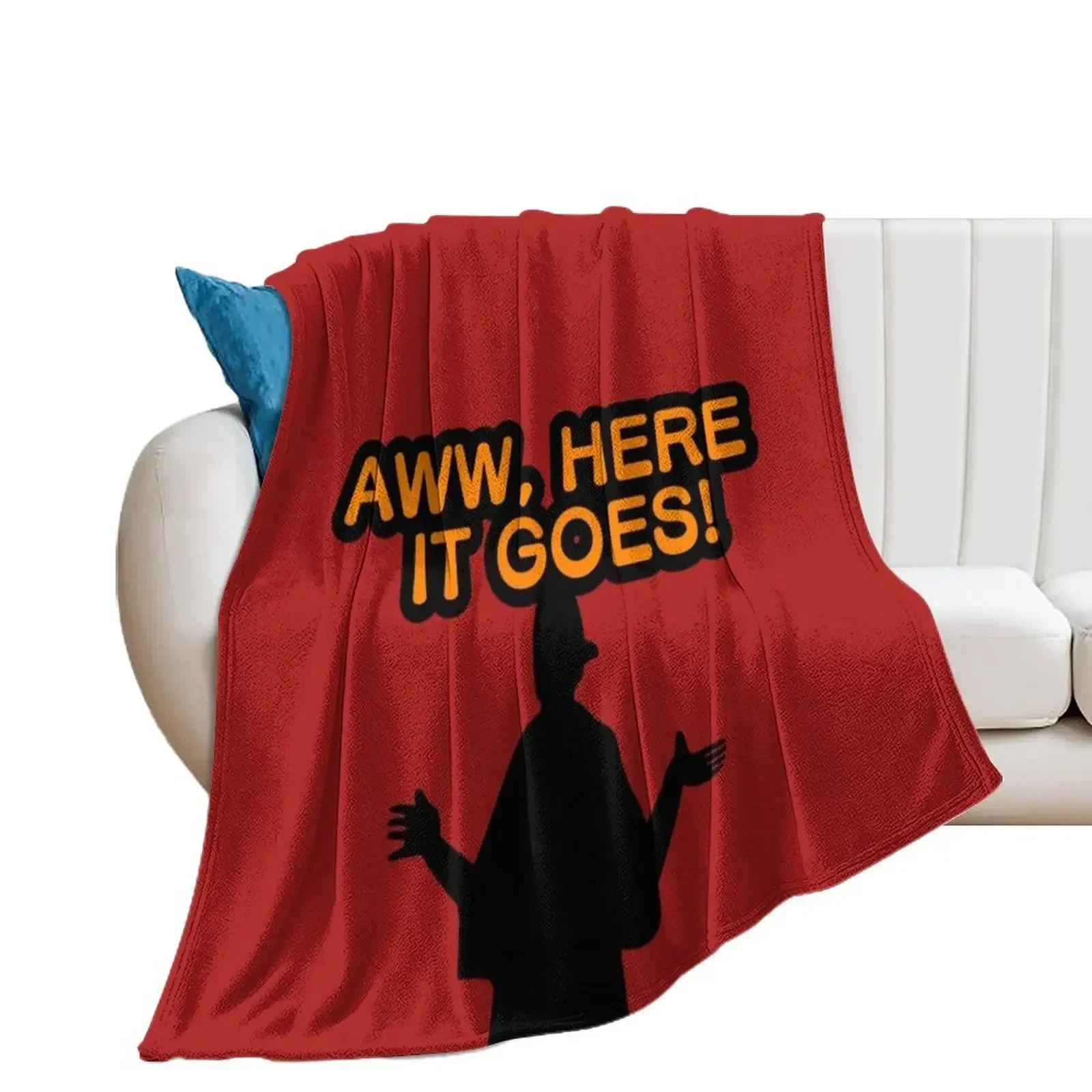 Kenan and Kel - Kel - Aww, Here It Goes! Throw Blanket anime funny gift Bed covers Soft Blankets