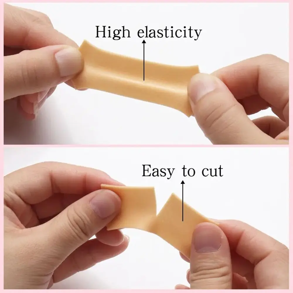 Non-woven Lash Patch Tape Breathable Eyelash Extension False Eyelash Foam Sponge Tape Anti-allergy Adhesive Under Eye Paper Tape