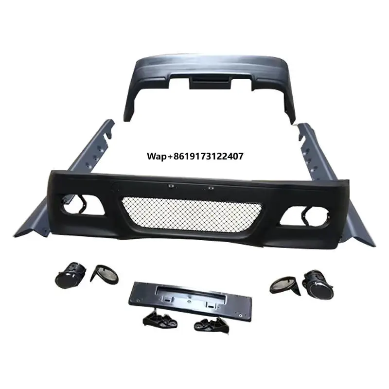 

Hot Selling Auto Parts M3 Type Bodykit M Power Front Bumper Rear Bumper Performance Body Kit for 3 Series E46