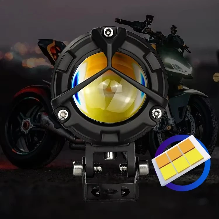

Hot Sale Customized Sample Customized Motorcycle Lighting System Projector Bicycle Car Light Emitting Diode Driving Fog Light