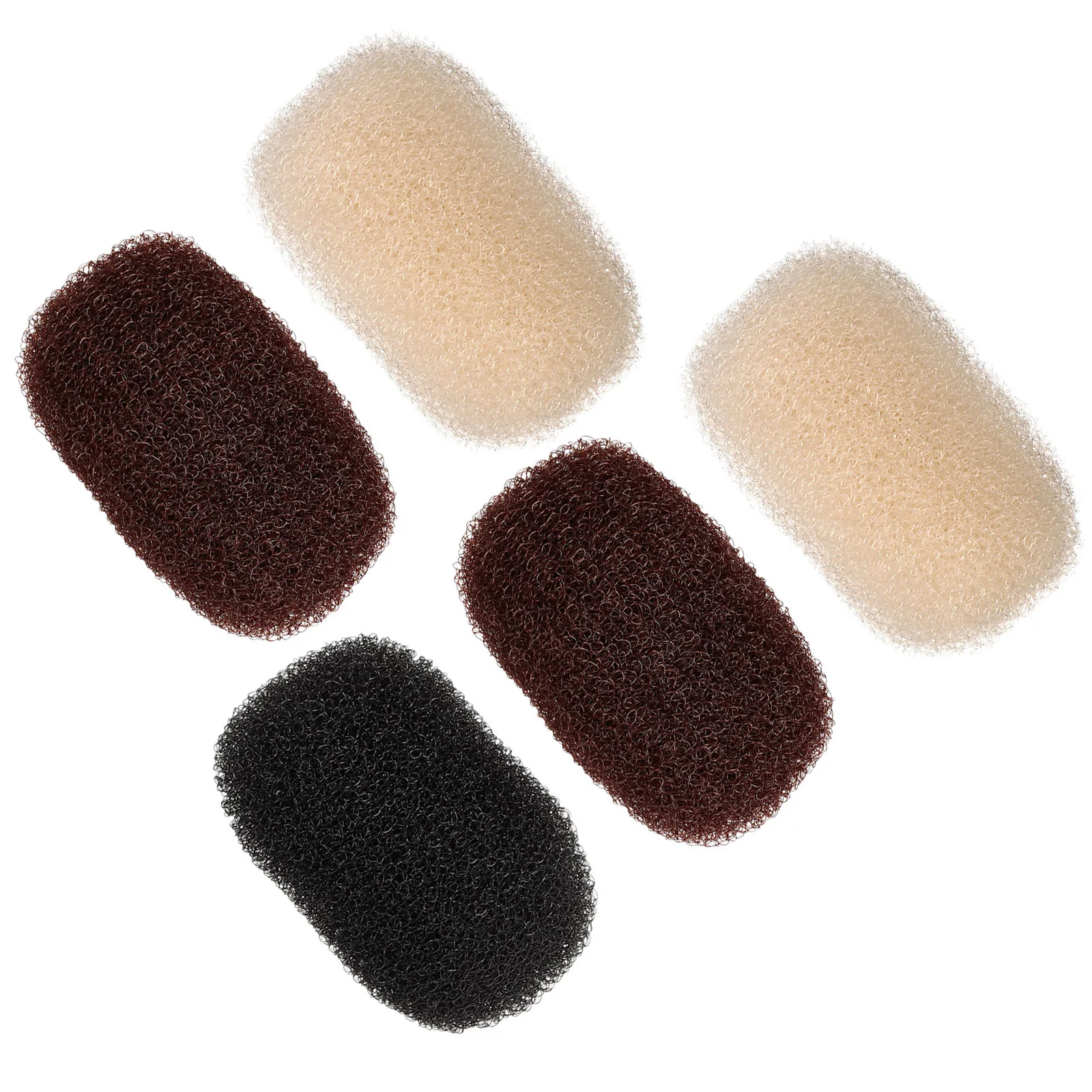 

5Pcs Hair Volume Bump Pads Clip Insert Premium Safe Material Natural Look Hair Styling Tool Durable Comfortable Women