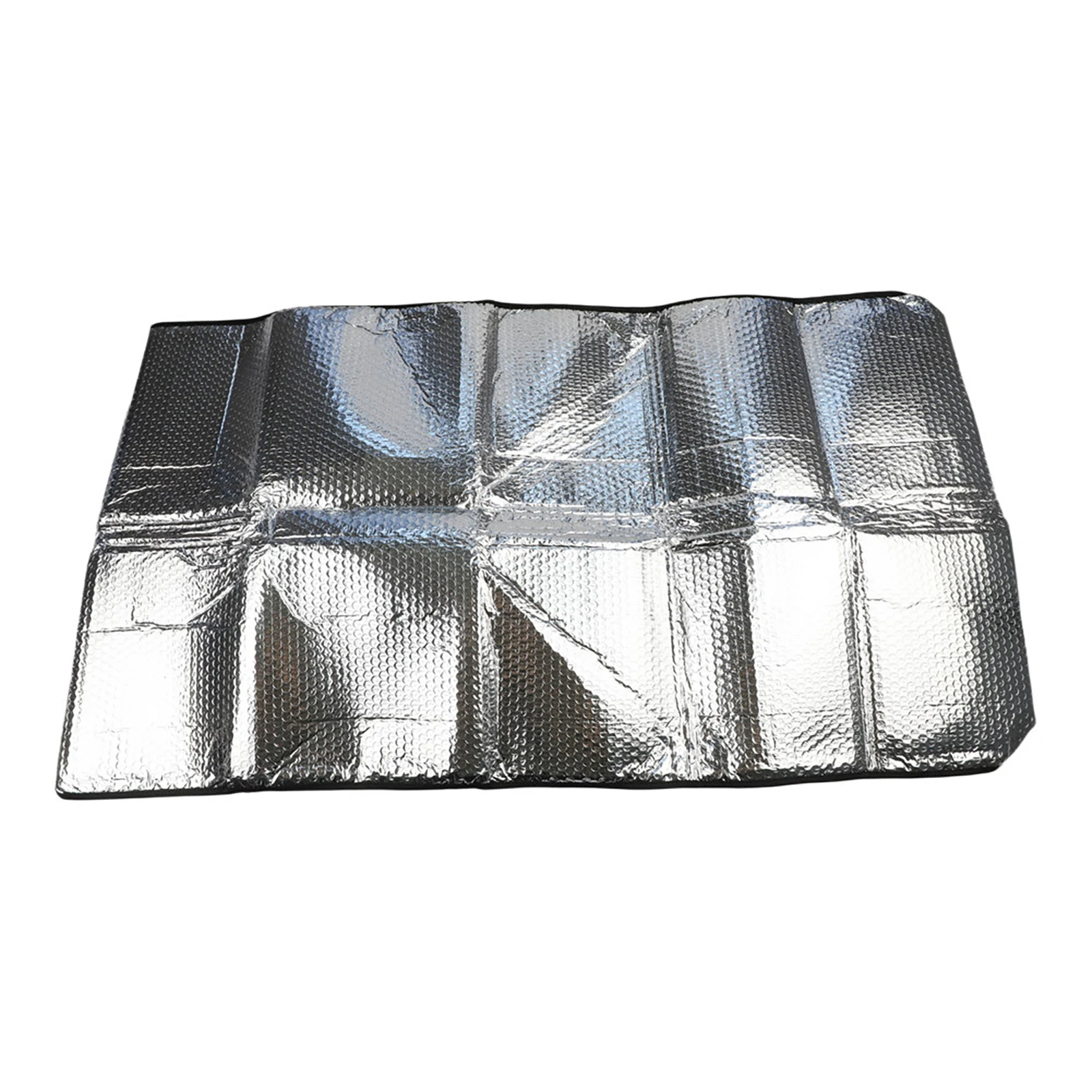 Attic Stair Door Cover with Insulating Aluminum Foil and Bubble Layer Reduces Heat Loss and Moisture Penetration