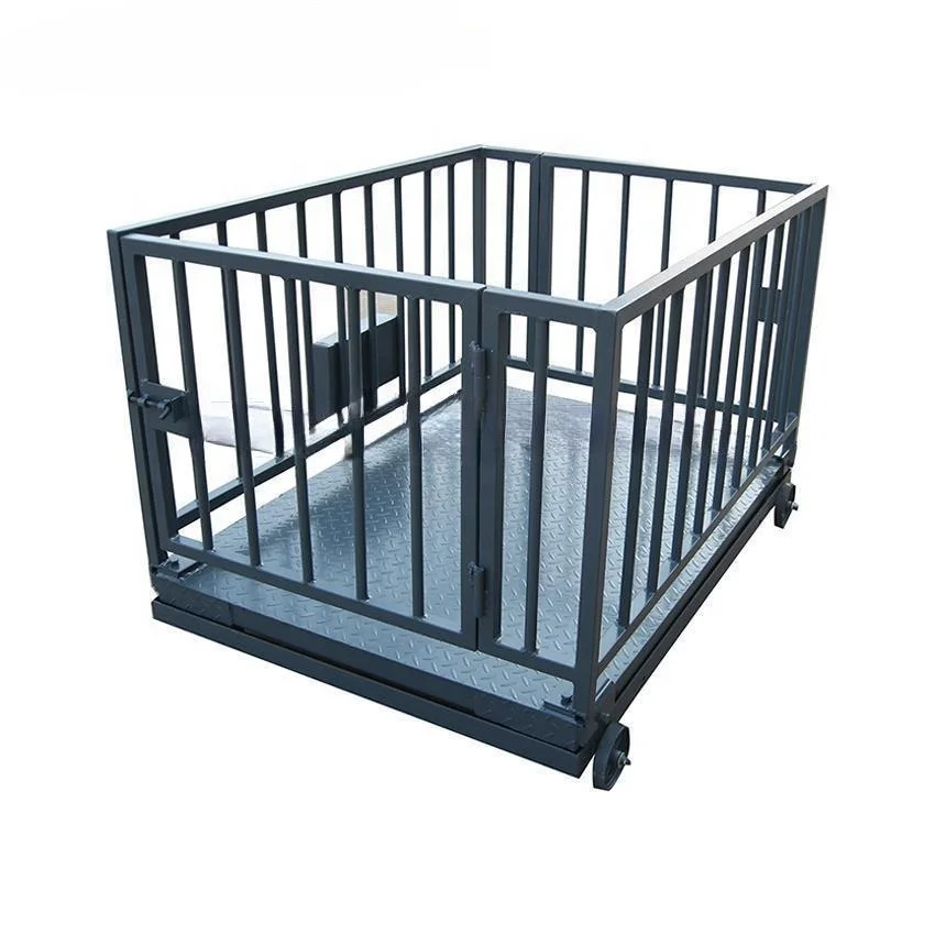 

High Quality 1T 2T 3T 5T 8T Electronic Animal Scales For Pig Sheep Cow Weight Scales