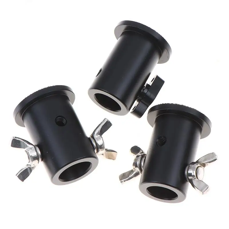 Aluminum Alloy Light Stand Adapter With 1 4 20 Screw And Sturdy Knob For Studio Photography Video