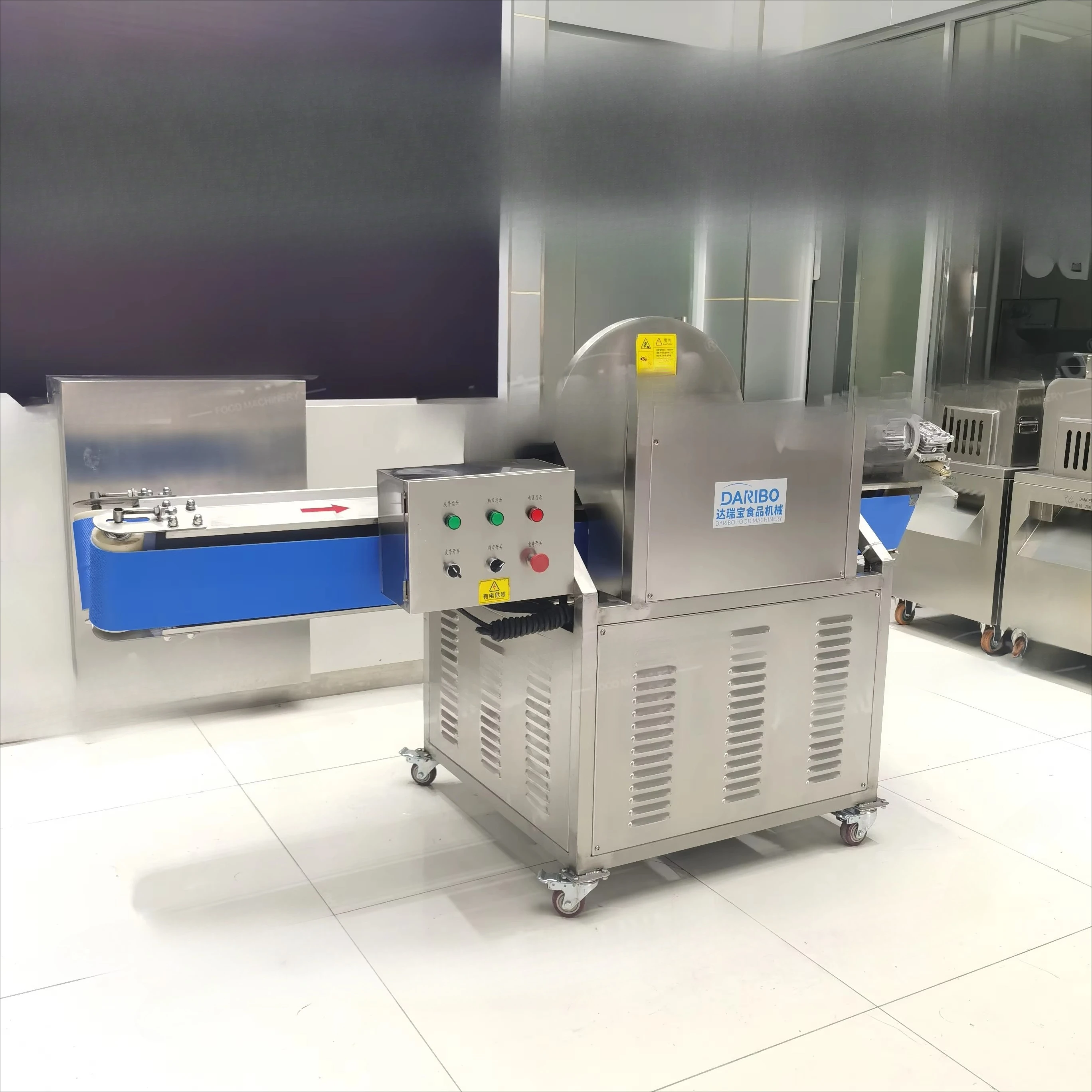 Stainless steel fruit and vegetable machine processing half cutter for root vegetables