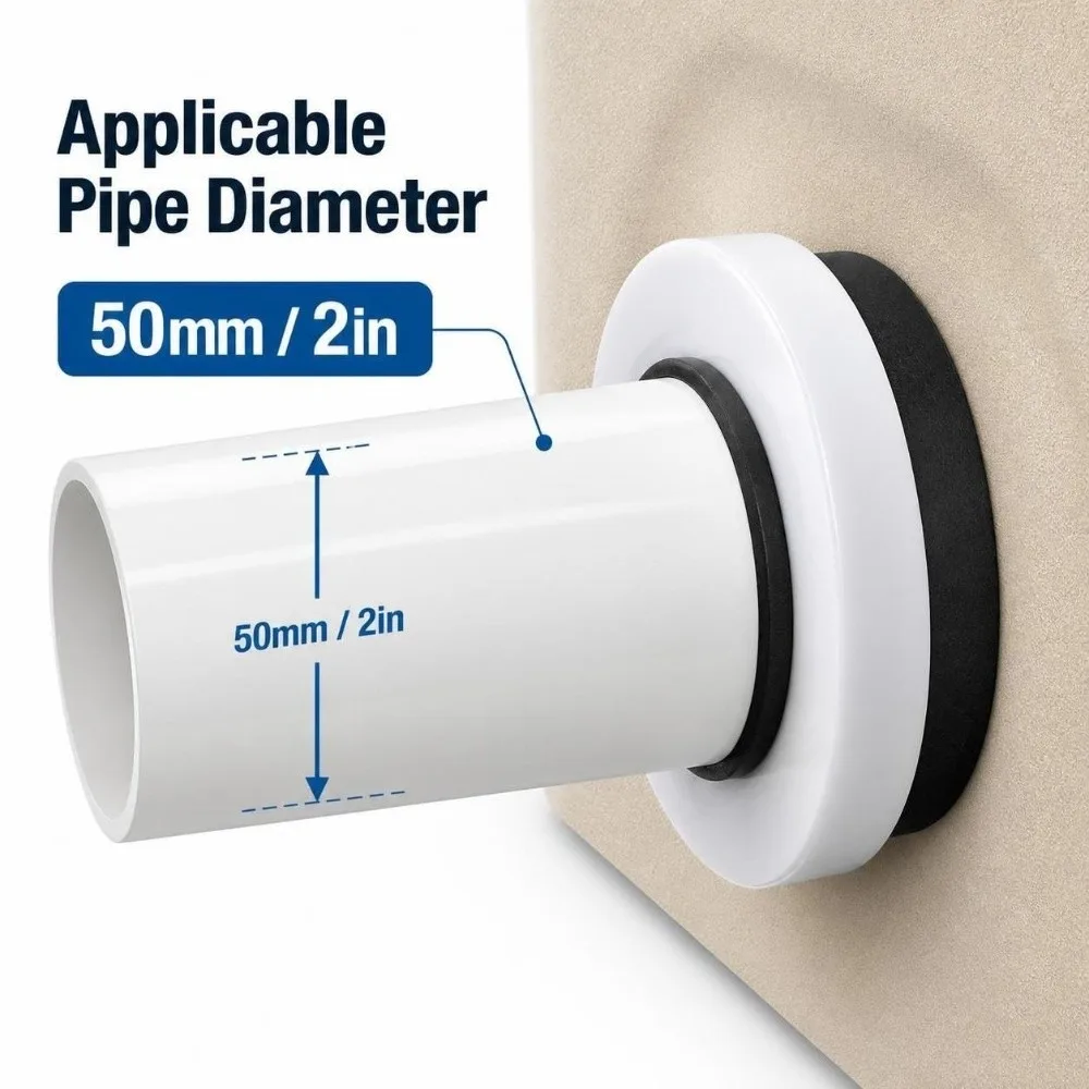 Leakproof Design Urinal Flange Seal Ring Deodorizing Function Wall and Floor Mount Toilet Sealing Connector Leakage Proof