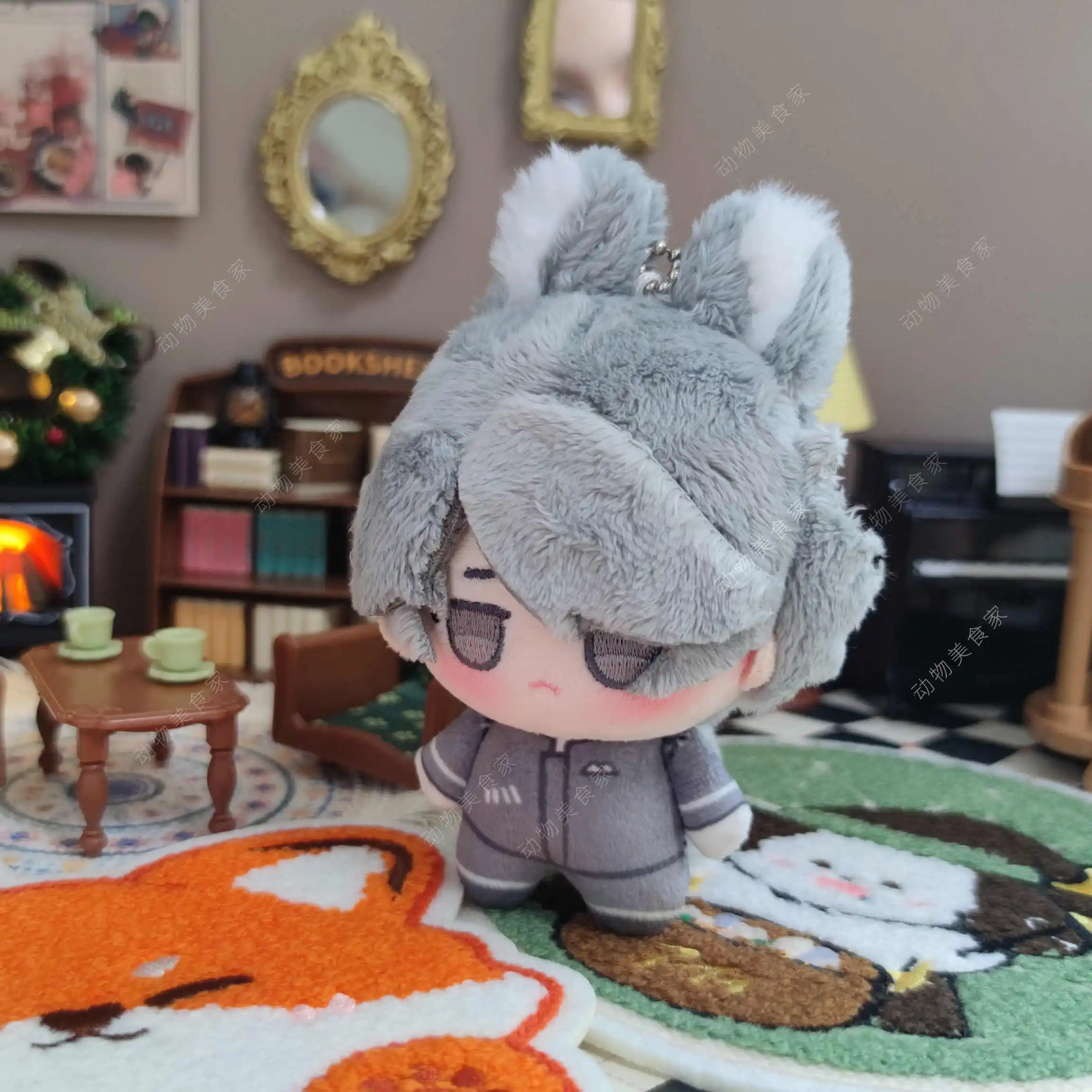 

10CM Aesop Carl Embalmer Identity Ⅴ Animal Series Plush Doll Adorable Nunu Body Pendant Game Keychain Stuffed Toys Gift
