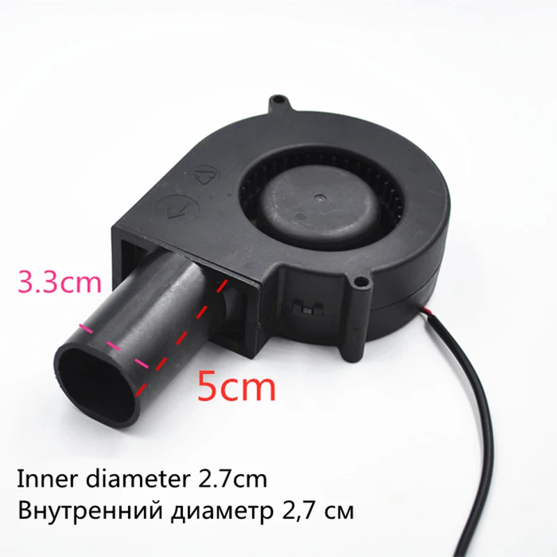 Ltsf ل 9 سنتيمتر Nuevo Soplador Turbo Centrífugo Para Parrilla De Barbacoa 12 فولت 9 سنتيمتر 9733 Con Salida De Aire BFB1012EH 2.94A Ventila #5