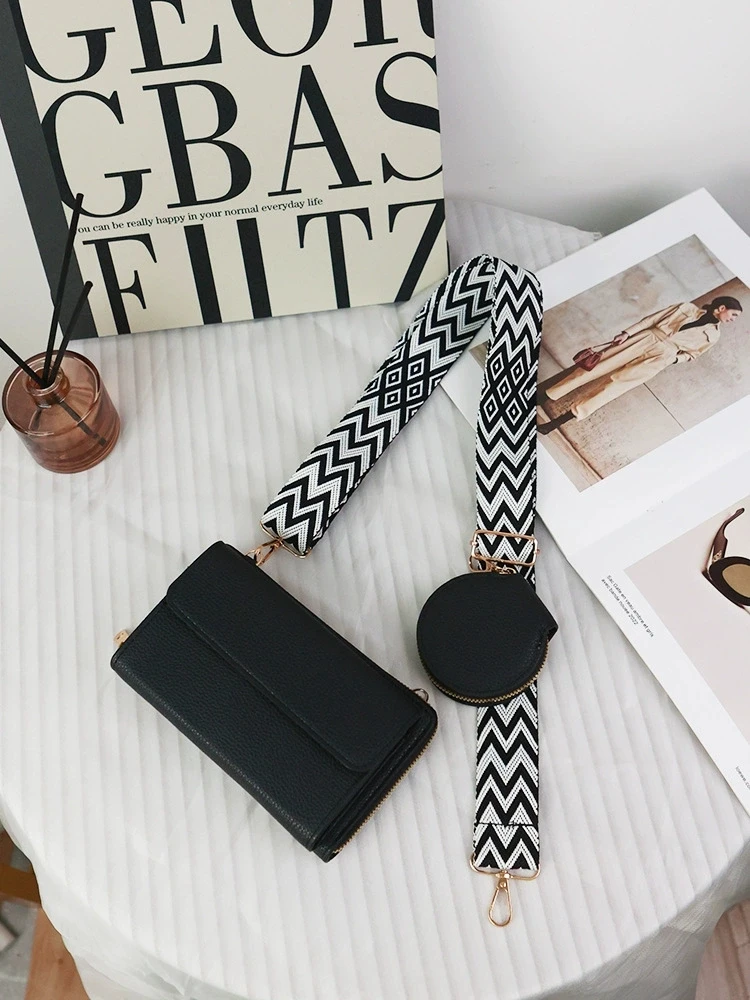 Fashionable new phone bag multifunctional large capacity mother and child bag simple women's shoulder crossbody bag view 5