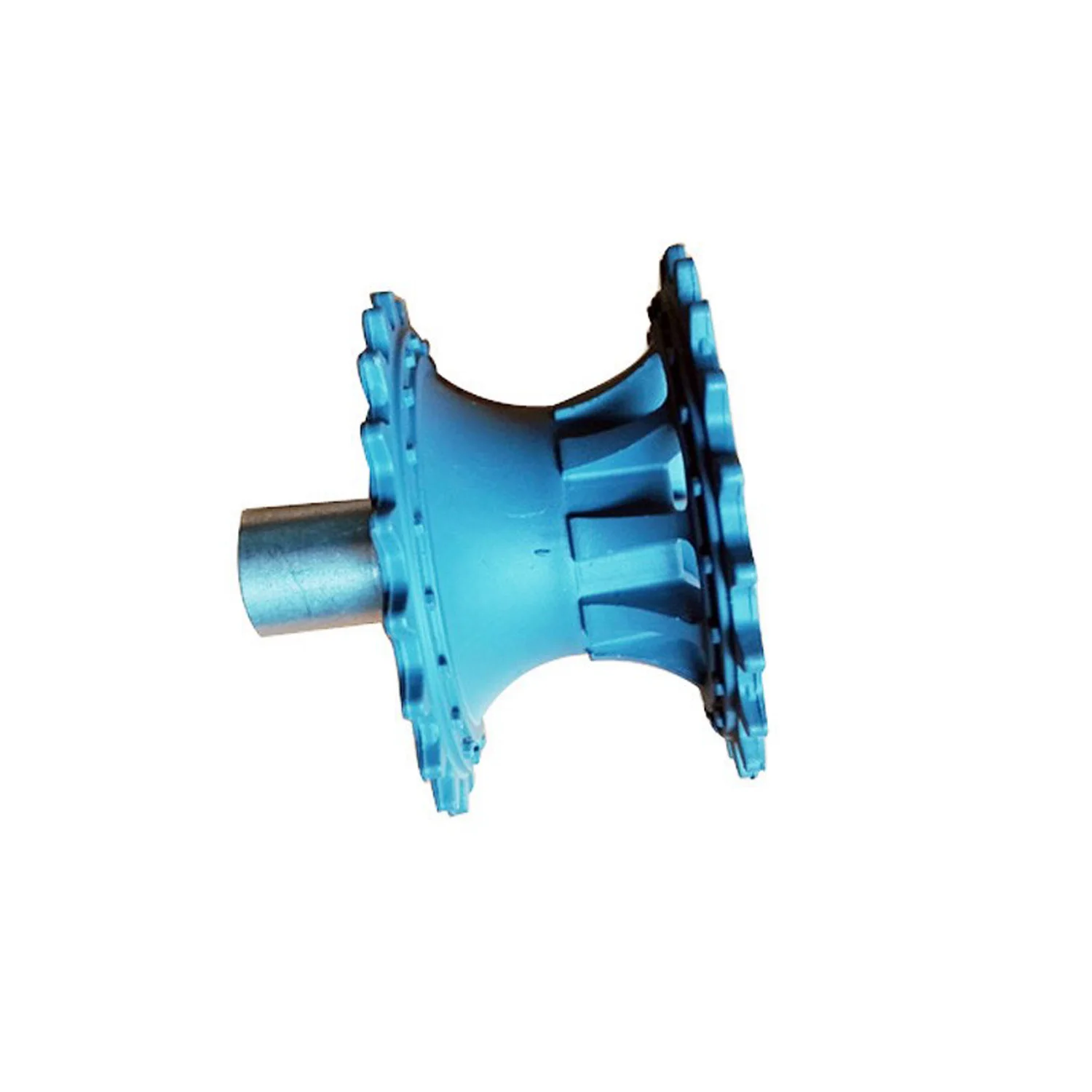 DOIT-Juego de 2 ruedas de conducción originales, incluye volante, acoplamiento y tornillos para Robot tanque, Chasis de coche, accesorio de juguete RC DIY