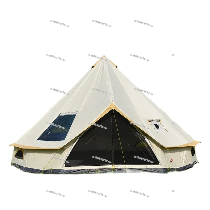 Outdoor Mongolia 6/8/10 Person  Family Camping Tent Travel Hiking Anti-Storm UV Auto Sun Shelter Beach Tent