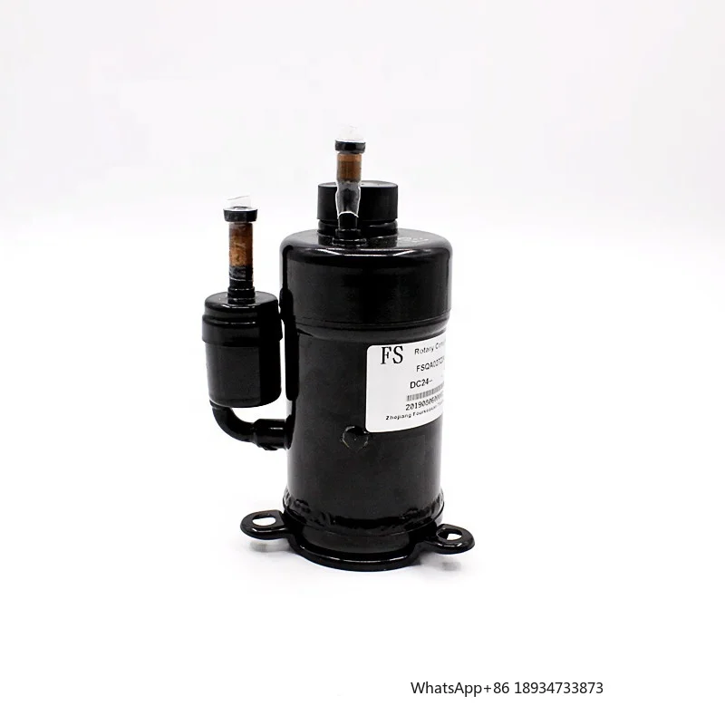 R290 DC 24 V 600 W Twin Pump Inverter Rotary AC Kompressor für Mini-Klimaanlage Chiller Micro Cooling System