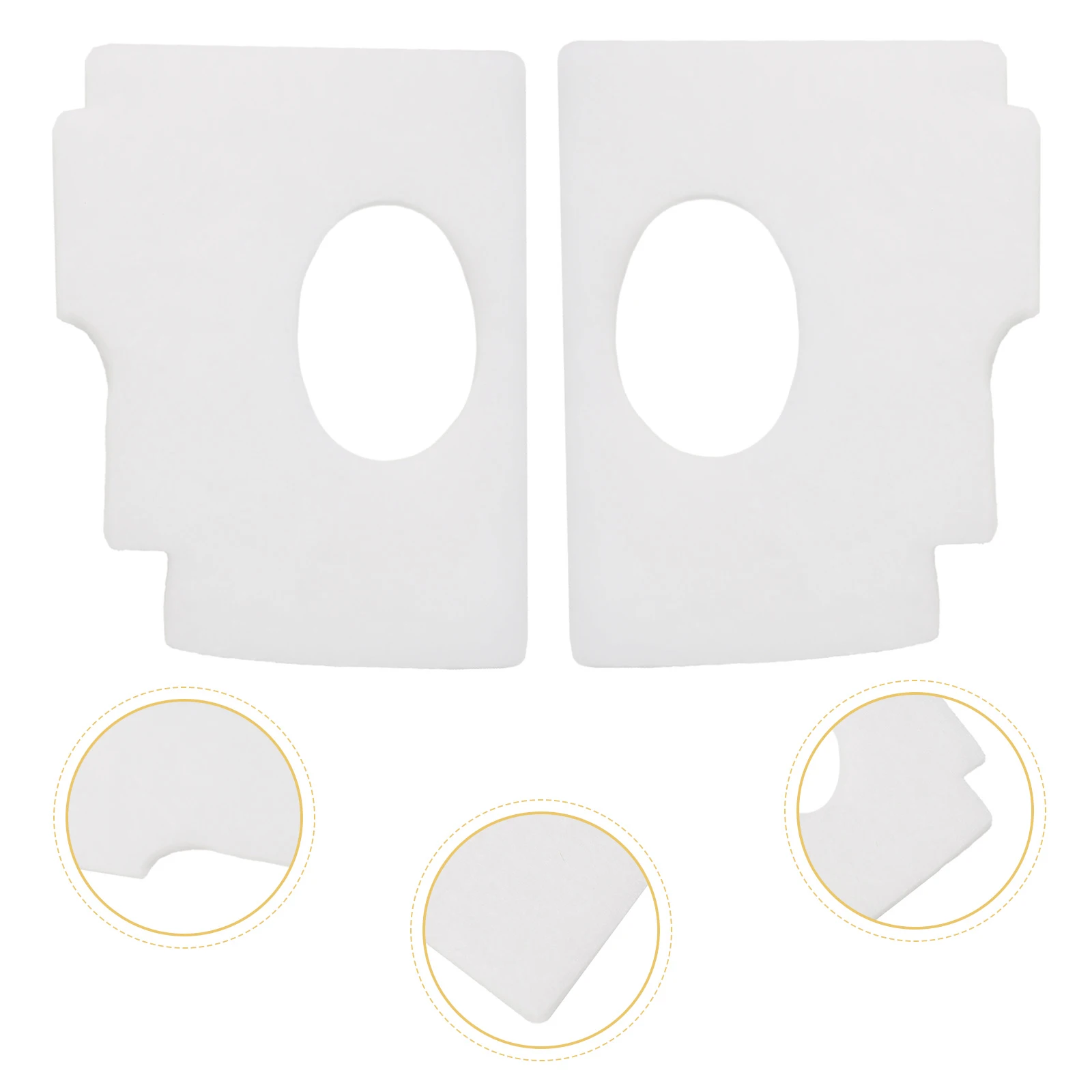 2pcs Air Filter For MS170 MS180 Filter Plate New Filter Replacement Chainsaw Spare Part Garden Tools Supply