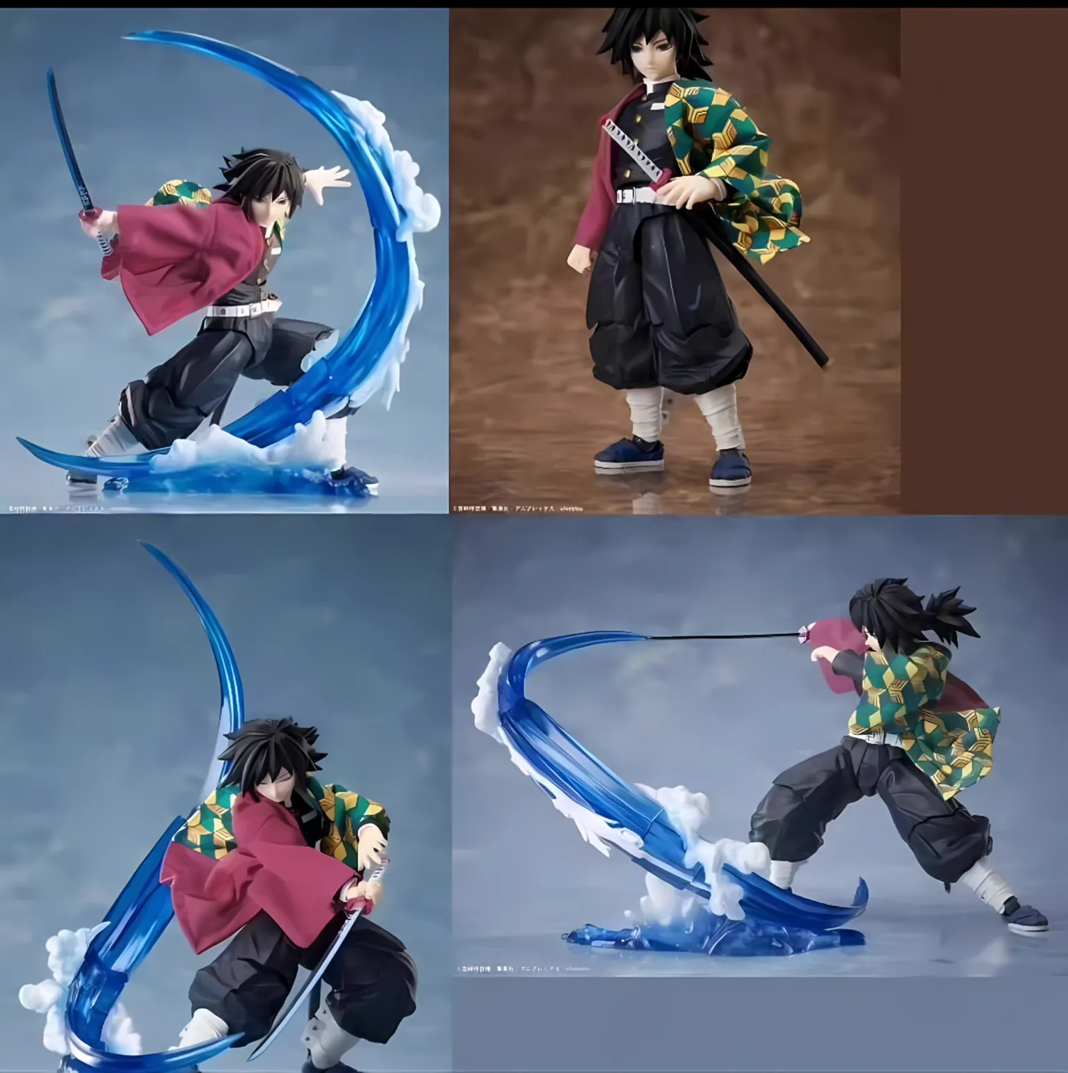 

Bandai Demon Slayer Model Kit SHF Zenitsu Agatsuma Nezuko Tanjirou Akaza Kyoujurou Rengoku Giyuu Tomioka Collection Model