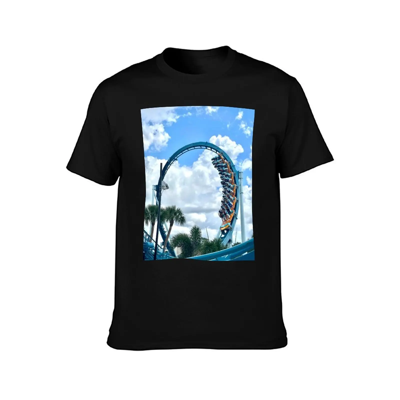 Pipeline Surf Coaster T-Shirt Sports Casual Short Sleeve Cotton Tee T-Shirt