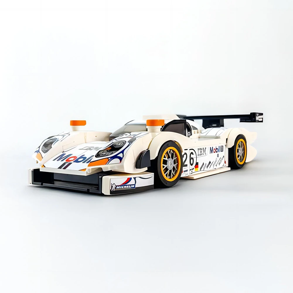 260PCS MOC Third Generation Racing 98 Model Le Mans 24 Hours Speed Champion Building DIY Assemble Blocks Toy Brick Holiday Gifts