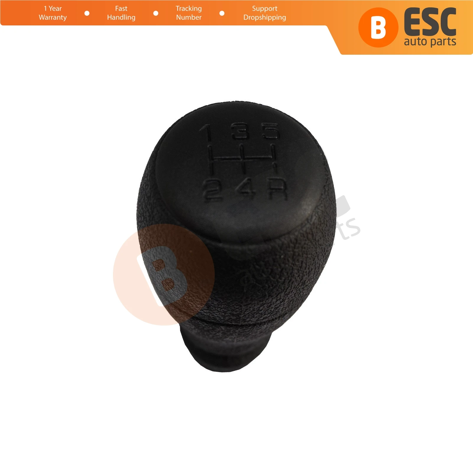 ESC Auto Parts ESP660 5-Speed Gear Shift Stick Knob 2403.V0 Black For Peugeot Partner Citroen Berlingo Ship From Turkey