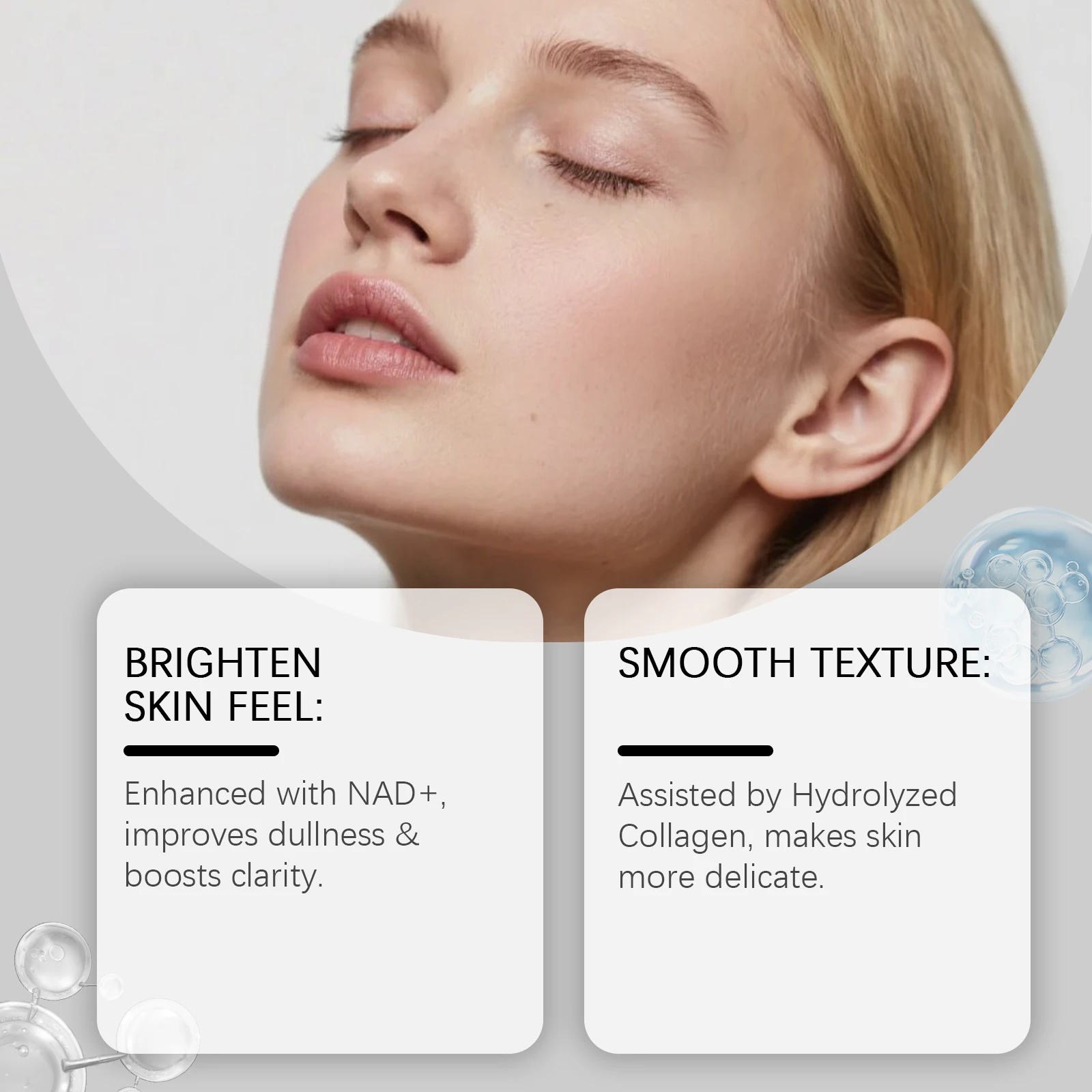 NAD+ Peptide Roze Serum Koper  - Tripeptide Collagen Boost recensie en prijs