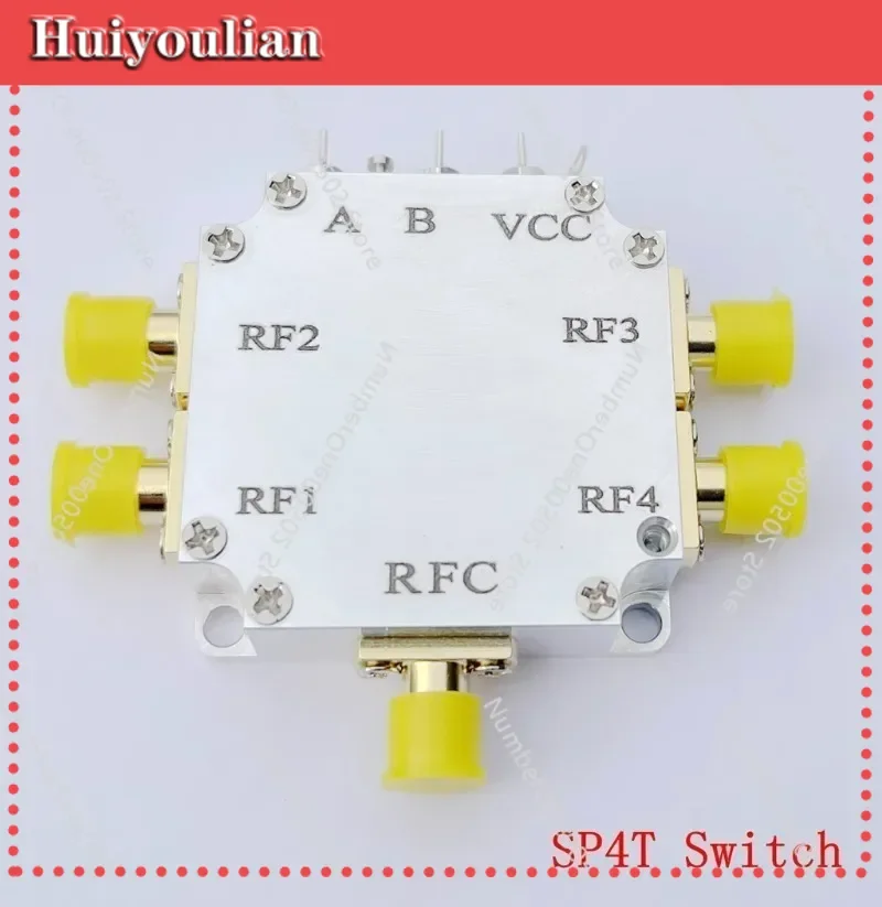 

SP4T All Quad RF Electronic Switches 1M-3GHz Broadband Wide Height Isolation Low Insertion Loss -011