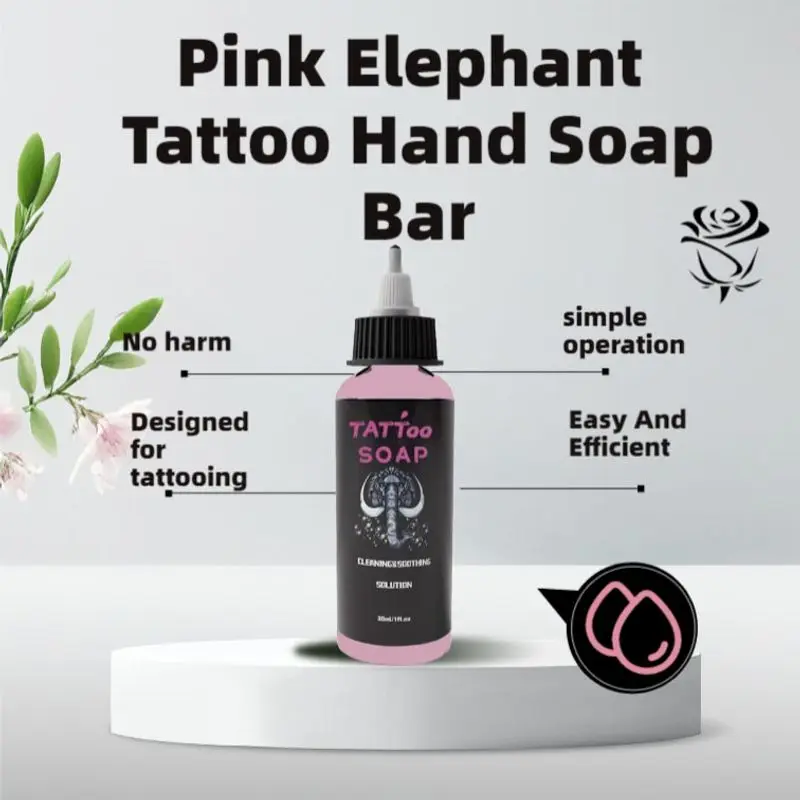1pc 300ml/30ml powder algae, tattoo cleaning product, gentle tattoo cleaning soap for tattoo tools view 6