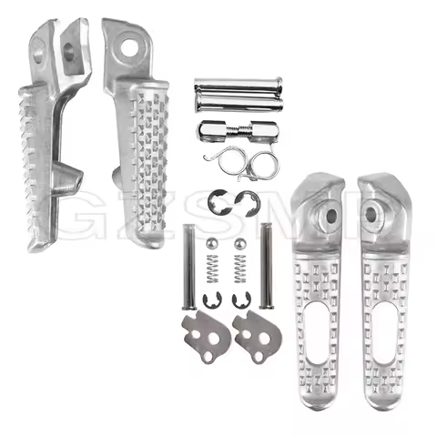 Motorcycle Front Rear Footrest Foot Pegs fit For Honda CBR600RR 2003-2006 CBR1000RR 2004-2014 CB1000R 2008-2014