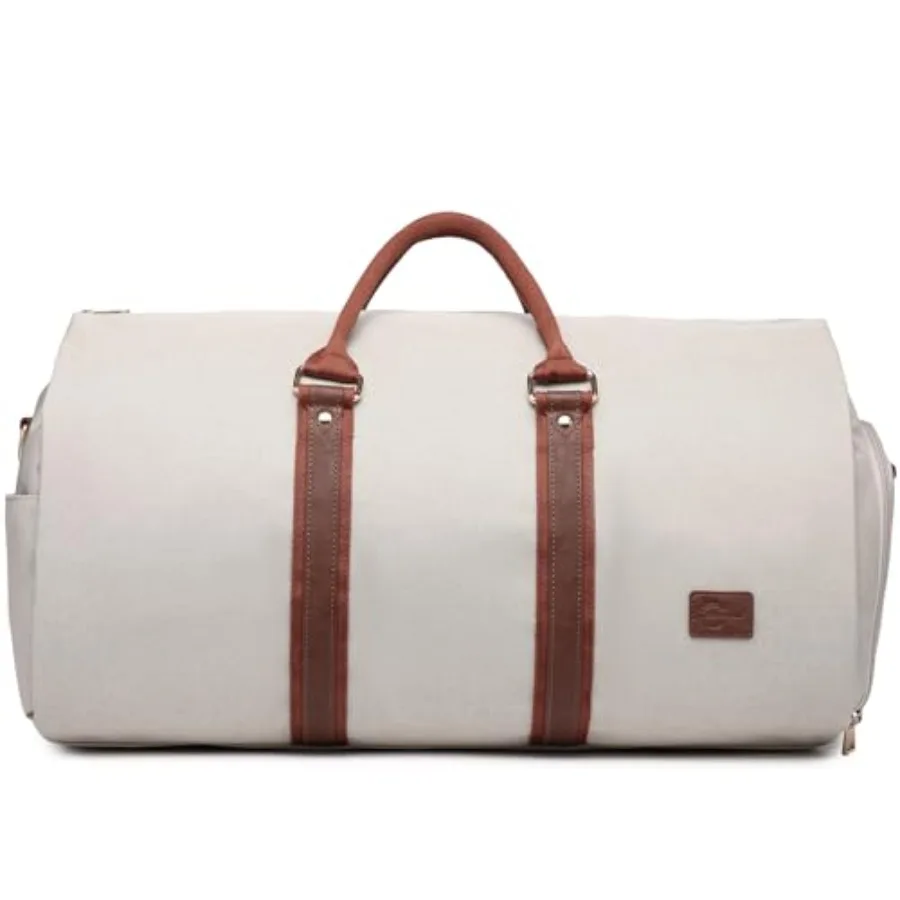 

Convertible Carry on Garment Bag for Women, Garment Bags for Travel with Shoe Pouch 2 in 1 Hanging Suitcase Suit Bag for Women