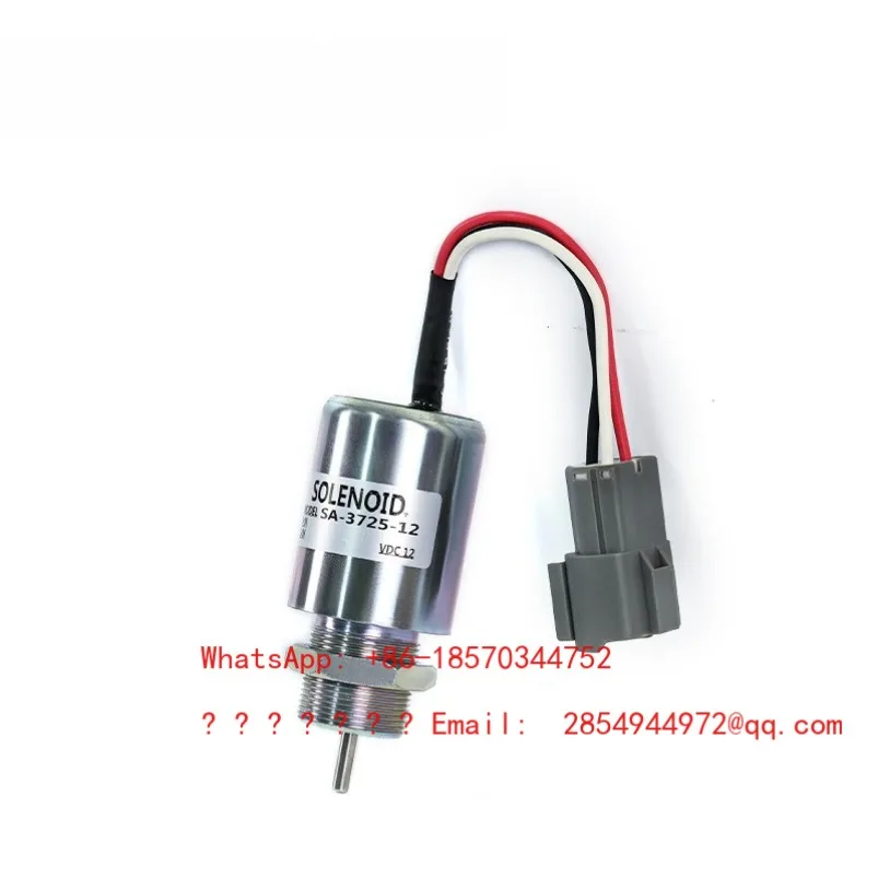 Electromagnet SA-3725-12V/24V Oil Cut Solenoid Valve Flameout Controller Switch 30A87-20404