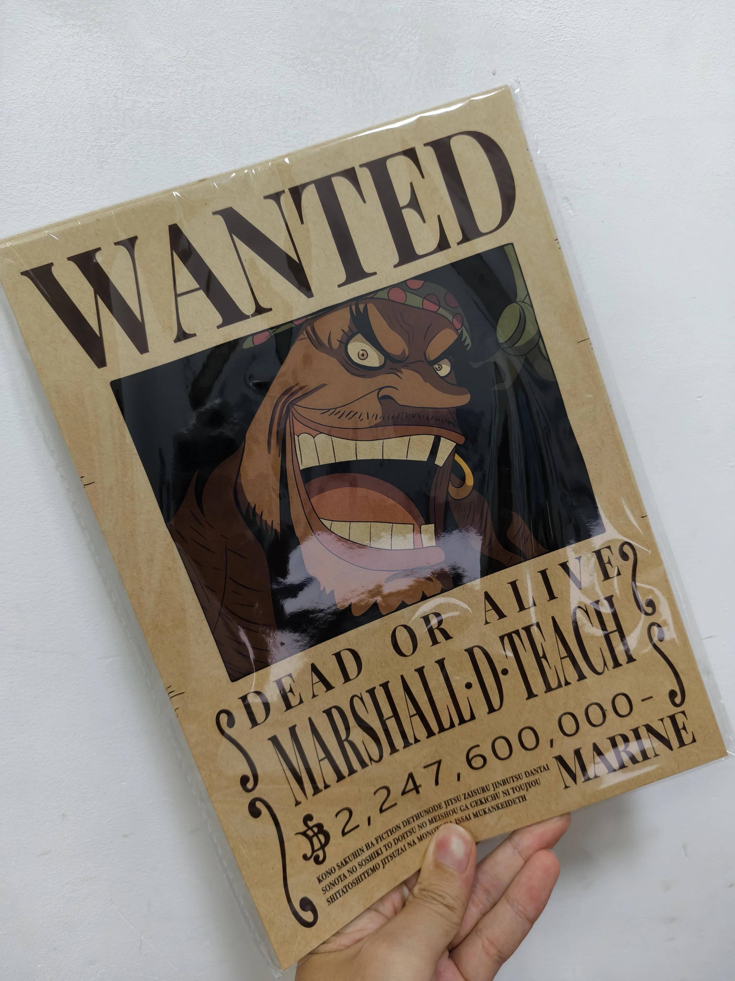 

28.5cm/21cm, 10Pcs Ste Poster, Kraft Paper Material, Exquisite Wallpaper Anime, Black and Beard Poster, Decoration for Bedroom