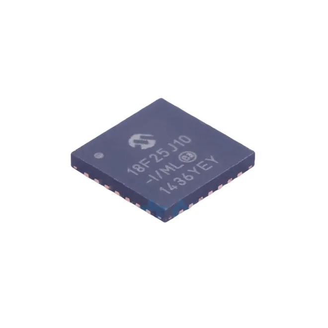 5~50pcs  PIC18F25J10-I/ML  PIC18F25J10T-I/ML  PIC18F25J10  QFN20  New Original  8 Bit Microcontroller MCU