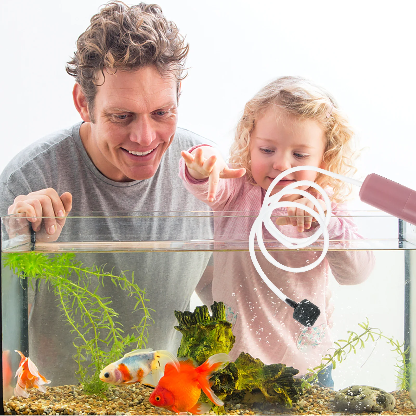 

1Set Mini USB Oxygen Aerator Pump Durable Fish Tank Accessory Aquarium Air Pump for Outdoor Fishing Home Fish Tank Aerator