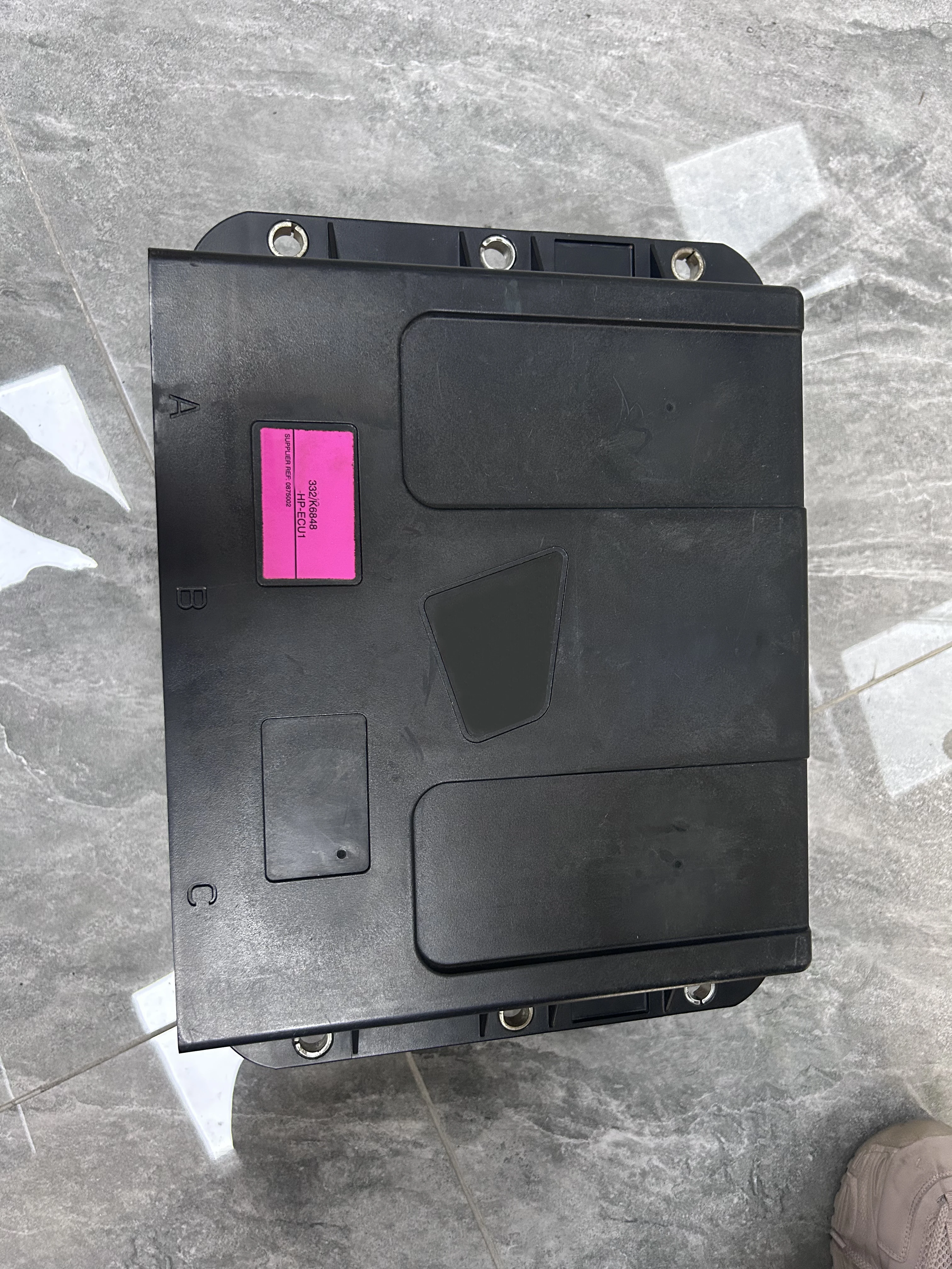 for JCB engine computer board ECU 332 K6848 imported with multiple models and programs for JCB excavator
