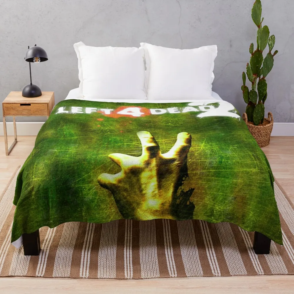 

Left 4 Dead 2 Logo Screen Throw Blanket Decorative Sofa Blanket Sofa Blankets Extra Large Throw Blanket Stuffed Blankets