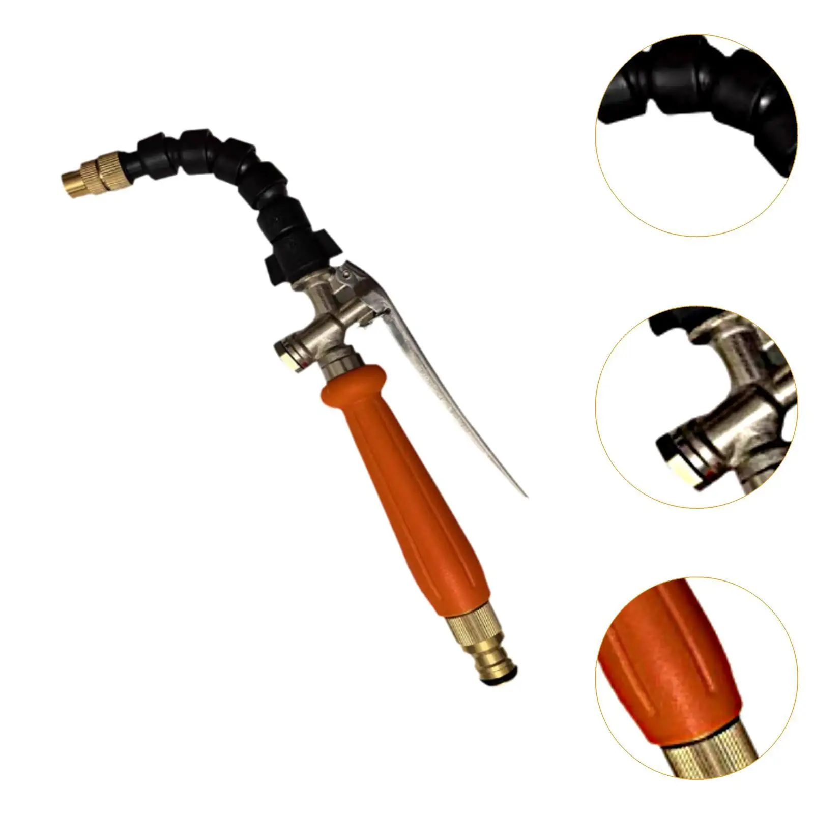 Sprayer Handle Practical Cleaning Tool Adjustable Garden Sprayer Wand for Sprinkling Car Washing Lawn Farm Gardening Watering