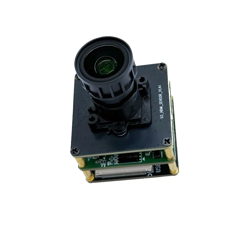 1/2.1-inch OS08A10 CMOS USB3.0 Camera Module 3840Hx2160V 4K 8MP HD MJPG, YUY2, H.264, H.265 UVC-compliant, Plug and Play